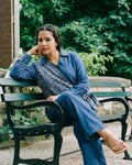 Indigo Bloom Co-ord Set