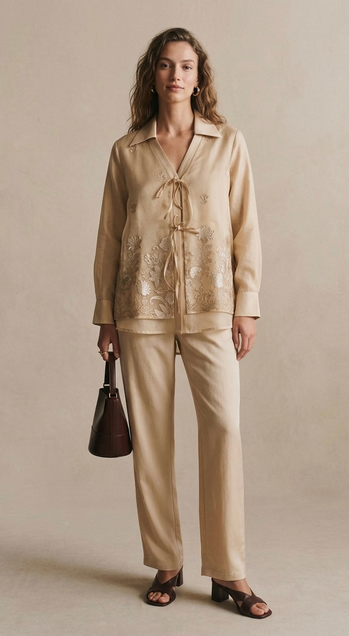 Goldfoil co-ord set