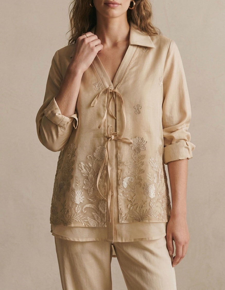 Goldfoil co-ord set