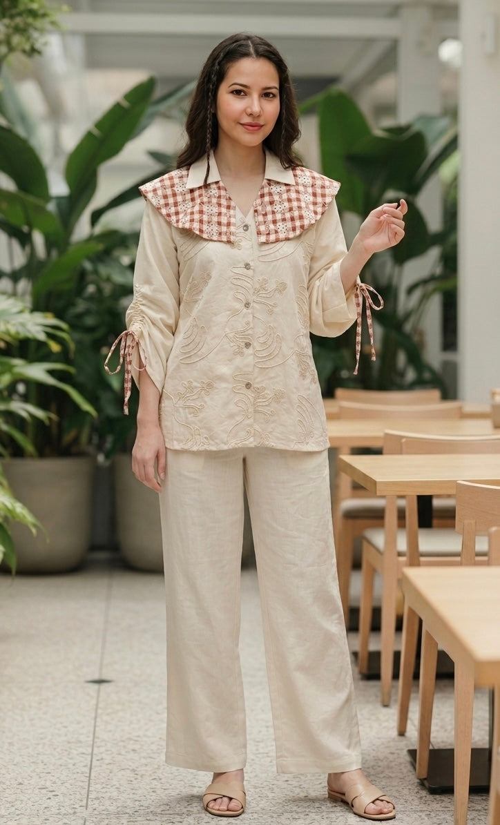 Collar co-ord set