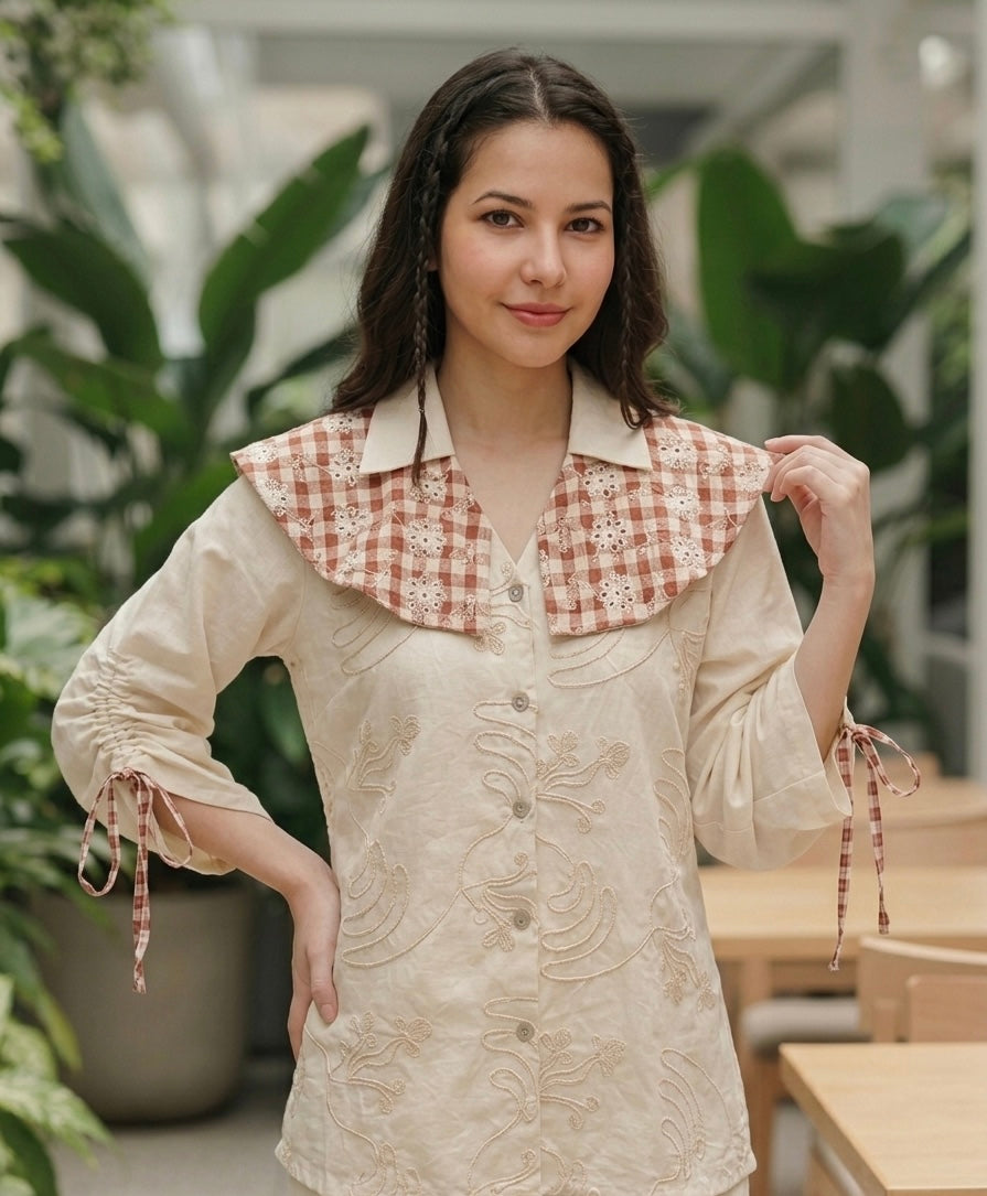 Collar co-ord set