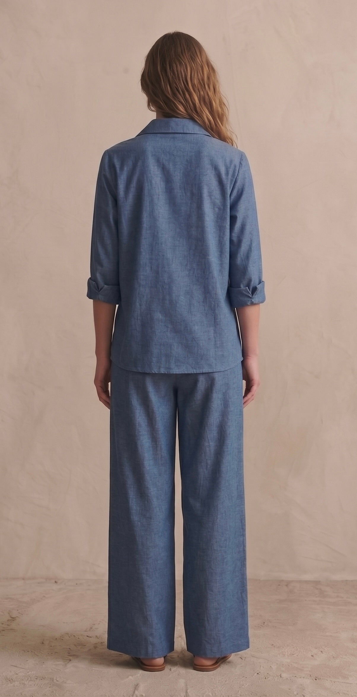 Indigo Bloom Co-ord Set